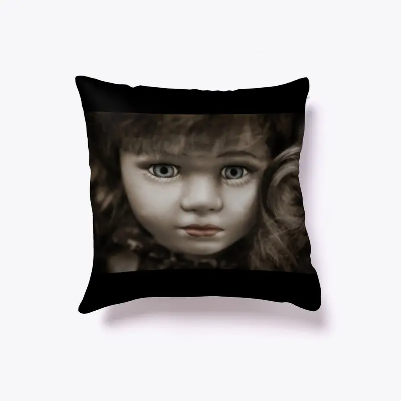 Cute doll edrish pillow covar